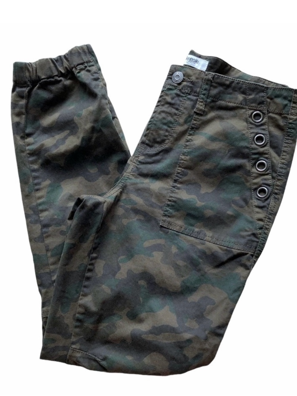 Kensie Camouflage Jogger Pants Size 4 - Picture 2 of 5